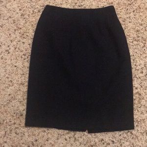 Navy blue mid length skirt. Great condition